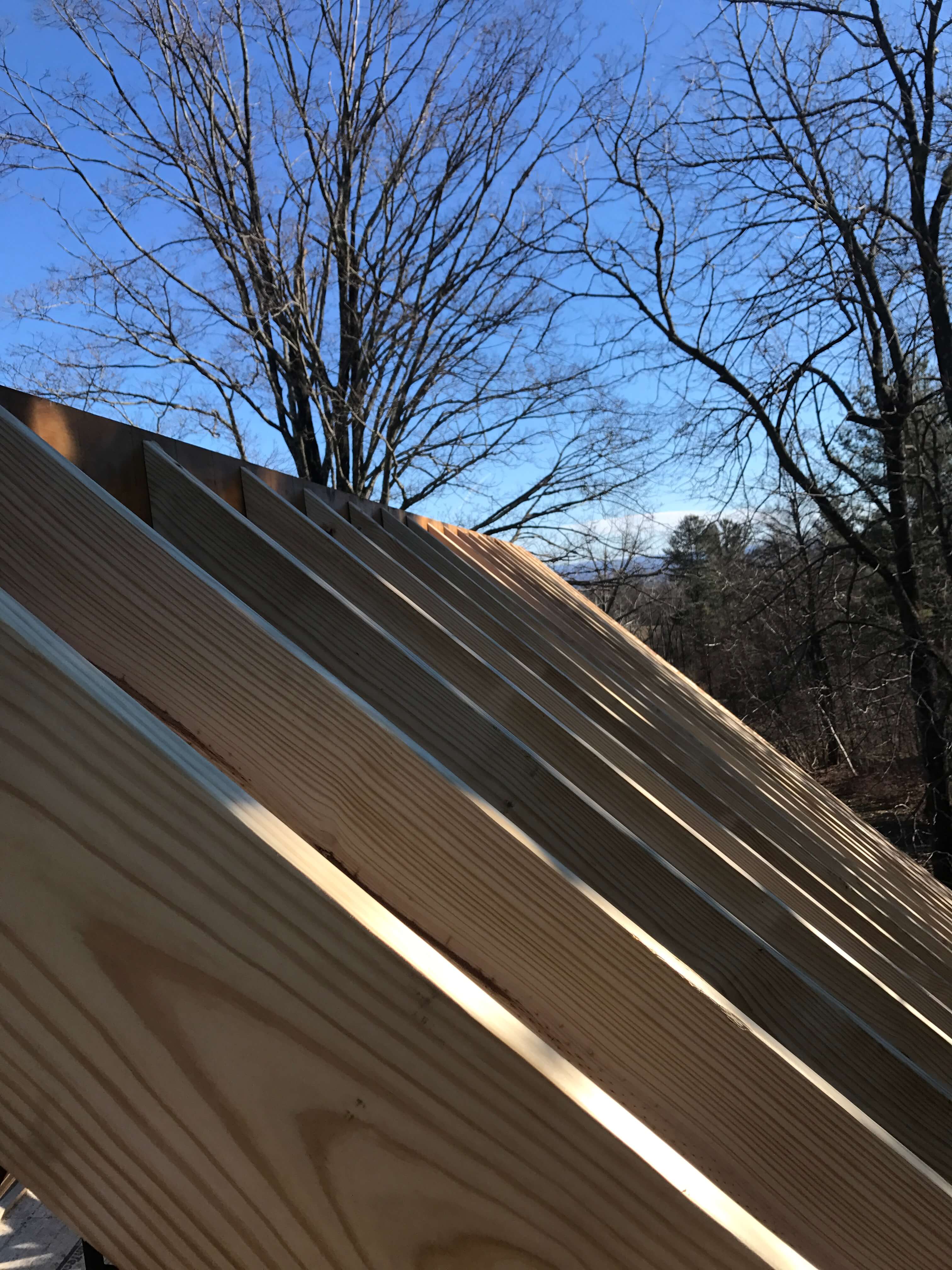 Kassel Construction – Roof Ridge Framing